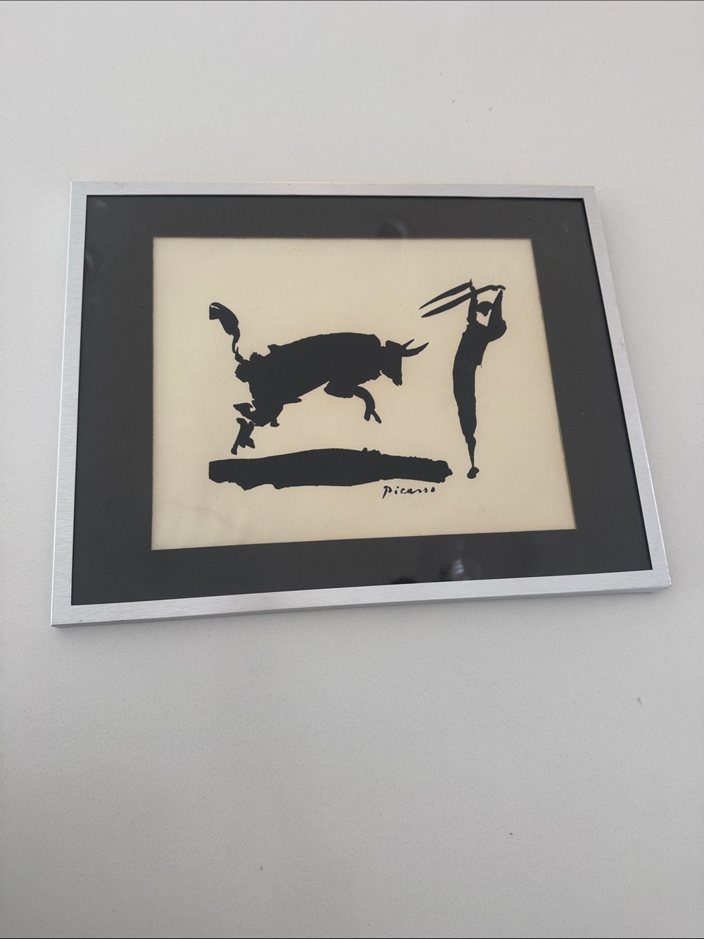Picasso Bull Print